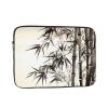 12 Inch Laptop Sleeve Bag Waterproof Shockproof Laptop Case Bag Bamboo Tree Image Chinese Calligraphy Computer Skin Bags Lightweight Tablet Carrying Case view 1