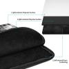 13 Inch Laptop Sleeve Bag Waterproof Shockproof Laptop Case Bag Black White Leopard Animal Computer Skin Bags Lightweight Tablet Carrying Case view 3