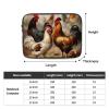 10 Inch Laptop Sleeve Bag Waterproof Shockproof Laptop Case Bag Chicken and Rooster Print Computer Skin Bags Lightweight Tablet Carrying Case view 4
