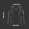 Binoculars for Adults,Binoculars for Adults Binoculars 10X50 Black Waterproof & Shockproof Low Light Level Telescope view 3