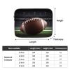 12 Inch Laptop Sleeve Bag Waterproof Shockproof Laptop Case Bag American Football Computer Skin Bags Lightweight Tablet Carrying Case view 4