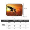 13 Inch Laptop Sleeve Bag Waterproof Shockproof Laptop Case Bag Golden Sunset Bald Eagle Computer Skin Bags Lightweight Tablet Carrying Case view 4