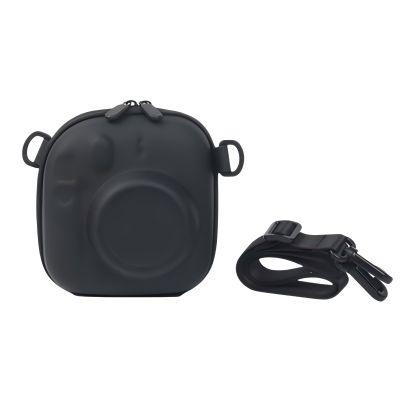 Xaocaige Hard Case for Fujifilm Instax Mini 12/11 / 10/9 / 8/7 and for Fujifilm Instax Mini 99 Instant Camera with Shoulder Strap - black