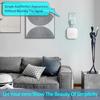 ZahoTse Wall Mount for Eero Pro 6E Home WiFi System-Simple and Sturdy Wall Mount Stand for Eero Pro 6E tri-Band mesh Wi-Fi 6 System,Without Messy Cables (White,1Pack) view 2