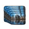 15 Inch Laptop Sleeve Bag Waterproof Shockproof Laptop Case Bag Chicago Reflected Computer Skin Bags Lightweight Tablet Carrying Case view 2
