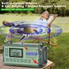 Emergency Weather Radio - AM/FM/NOAA Hand Crank Radio with 15W Fast Charge, 40000mAh Portable Solar Power Bank, Multi-Function Flashlight & SOS Alarm for Outdoor Indoor Emergencies (Green) view 4
