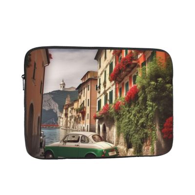 12 Inch Laptop Sleeve Bag Waterproof Shockproof Laptop Case Bag Beautiful Italy Computer Skin Bags Lightweight Tablet Carrying Case