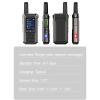 2-Pack Carbon Black 4G LTE PoC Walkie Talkies with SIM Cards - Long Range Push-to-Talk Two-Way Radios, Portable One-Touch PTT Communication for Outdoor, Job Sites & Emergency Use view 2