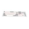 108 Key PBT Keyboard Keycaps, OEM Height, Sublimation Technology, Sturdy Glossy Matte Finish, Excellent Typing Feel, Wide Compatibility for 61/87/104/108 Key Mechanical Keyboards view 1