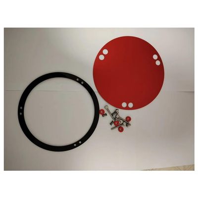 Telescope Accessories Craft Grade Work Black 150mm/750 200mm/800 Integrated Secondary Mirror Stand Telescope Eyepiece(200mm Rear Cover)