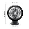 Car Fan for Cooling, Automobile Air Vent Cooler, USB Powered Cooling Device, Auto Accessories, 4.72x3.54x2.17inch Efficient Air Circulation, Heat Relief for Vehicle view 2