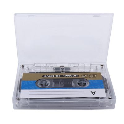 Blank Cassette Tapes 60 Minutes Low Noise - 1/5/10 Pack Audio Recording Tapes for Music, Language Learning & Meetings, 8-Second Lead-in, Universal Compatibility Plastic (10)