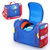 Carrying Case Compatible with Yoto player, Cards Storage Bag with Handle and Shoulder Strap, Travel Storage box for Audio Music Player & Headphone Accessories (Blue) view 1