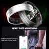 CNBRO Smart Rings Fitness Health Ring Heart Rate Sleep Rings Remote Family Care Sports Exercise Modes Activity Tracker Pedometer Smart Rings for Android & iOS Phones view 2
