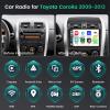 [8-Core 6+128G] for Toyota Corolla 2009-2013 Android 15 Car Stereo, Hikity 9'' IPS Touchscreen Corolla Radio Wireless Carplay Android Auto Bluetooth/5G WiFi, 1280P, GPS 32EQ/DSP/FM SWC Backup Cam+59UI view 2