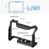 FEICHAO A7R4A Camera Cage Rig with Cold Shoe Mount 1/4, 3/8 Hole Compatible with A7M4 A7R4 A9II A7S3 A7R4A Camera view 2