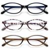KUGUAOK Retro Oval Blue Light Blocking Glasses for Women 90s Design Small Cat Eye Eyeglasses Frame Gaming TV Bluelight Glasses view 4