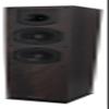 Rockville Lux 658 Dark Wood Dual 6.5" Home Theater Stereo Tower Speaker, 160W RMS, 640W Peak, 8 Ohm, Silk Tweeter, MDF Audio Cabinet, 22Hz-20kHz, USA-Engineered, Vietnam-Made view 3