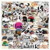 60Pcs Duck Hunting Stickers Waterproof Vinyl Decals for Water Bottles Cup Computer Mobile Phone Skateboard Guitar view 1