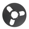 1/4 10 Inch Empty Tape Reel, Aluminum Alloy Material, NAB Recording Tape Reel, 3 Hole Windproof Design for Strength, Professional Accessory for Tape Recorder (Black) view 2