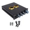 Phono Preamp, Phono Turntable Preamp, Mini Electronic Audio Stereo Phonograph Preamplifier, Bench Preamplifier, HiFi Audiophile Preamplifier, Built in Circuit Guard (US Plug) view 1