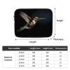 LLKGOT Exquisite Hummingbird Printing Shockproof Portable Laptop Sleeve Bag 13 inch for Men Women Business Travel, Office Daily Use view 4