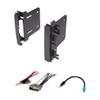 alxiang Double Din Dash Kit for VW,for Ram,for Mitsubishi,for Jeep,for Dodge,for Chrysler Install with Wire Harness & view 1