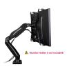 ADPVRLUQ FP-1 Extended VESA Adapter Fixed Bracket Monitor Bracket Supports 17-27 inch Monitor Without mounting Holes LCD Display Installation view 3