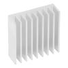 8Pcs 50x50x17mm Aluminium Heat Sink Set, Anodic Oxidation Treatment, Easy Install Cooling for Electronic CPU Chip Power Module, Efficient Thermal Heat Dissipation (with Back Glue) view 2