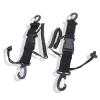 Scuba Diving Lanyard, 2 Pack Stainless Steel Spring Coiled Lanyard with Quick Release Buckle for Camera and Dive Light Black view 1