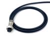 16.4 ft GX12 2 Pin Single Female Cable, GX12 2Pins Single Female Head Aviation Cordset Electrical Connector Panel Mount Circular Metal Adapter Cordset for Ships 5A 200V 20AWG (5meter) view 1
