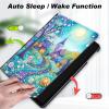 Case for 6" Amazon Kindle 10th Gen 2019 Released,Slim Lightweight Smart Shell Stand Cover with Auto Wake/Sleep for Kindle 10th Gen 2019,Flower and Fantasy Castle view 3