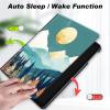 Case for 6" Kindle Paperwhite (10th Generation, 2018 Released),Slim Lightweight Smart Shell Stand Cover with Auto Wake/Sleep for Amazon Kindle Paperwhite 2018 E-Reader,Golden Moon and Forest view 3
