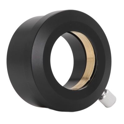 2 Inch 1.25 Inch Telescope Eyepiece Adapter Professional Full Metal Mount Adapter Connects Telescope Accessories DSLR Eyepiece Black
