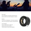 2 Inch 1.25 Inch Telescope Eyepiece Adapter Professional Full Metal Mount Adapter Connects Telescope Accessories DSLR Eyepiece Black view 2