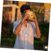 DOITOOL 1pc Pu Camera Case for Mini Cute Protective Bag with Shoulder Strap for Beach Parties and Daily Use Prevents Damage and Dirt view 4