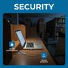 Homoyoyo 4pcs Laptop Security Anchor Base Plate for -Theft Cable Locks Design for Various Models Stable and Secure Laptop Locking for Office Study and Travel view 2