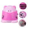 DOITOOL Vacuum Cleaner Dust Collector for Bead Painting Cute Cartoon Cat Desktop Dust Catcher Pink Strong Absorption for Home Office School and Car Cleanup view 2