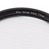 Blue Streak Special Effects Camera Lens Filter, Optical Glass Micro Single Lens for Night Shooting, Cinematic Blue Stripe Effect, Wear Proof and Long Lasting (77mm) view 3