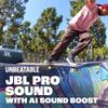 JBL Boombox 4 - Most Powerful Portable Waterproof Speaker with Massive Pro Sound, Up to 34 Hours of Playtime, & Multi-Speaker Connection by Auracast (Blue) view 2