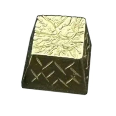 1PC Engraveds Brass Flaw Keycaps Cherrys Metal Key Caps for Mechanical Keyboards