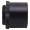 Nutriess Astronomical Telescope C Mount Adapter 1.25 Inch Tube Extinction Adapter Eyepiece Converter 31.7 mm to C CS CCD Interface for Astrophotography Enhanced view 2