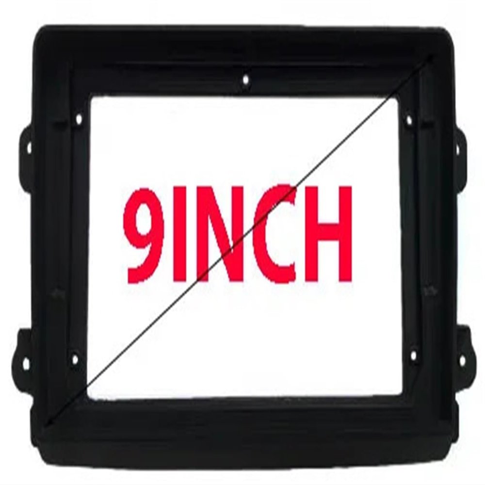 Car Audio Fascia Frame Adapter Compatible with DUCATO 2021+ 9Inch Big Screen 2DIN Dash Fitting Panel Frame Kit Frame Panel