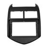 2Din Car DVD Frame Audio Fitting Adaptor Dash Trim Kits Facia Compatible with AVEO SONIC 2011 12 13 Double Radio Player view 1