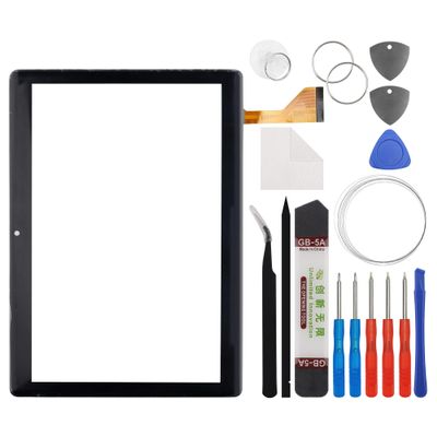 E-yiiviil Touch Screen Panel Digitizer (Without LCD Display) Compatible with Zonko K105 HK-D1001 167 * 238mm 10.1 inch with Tools