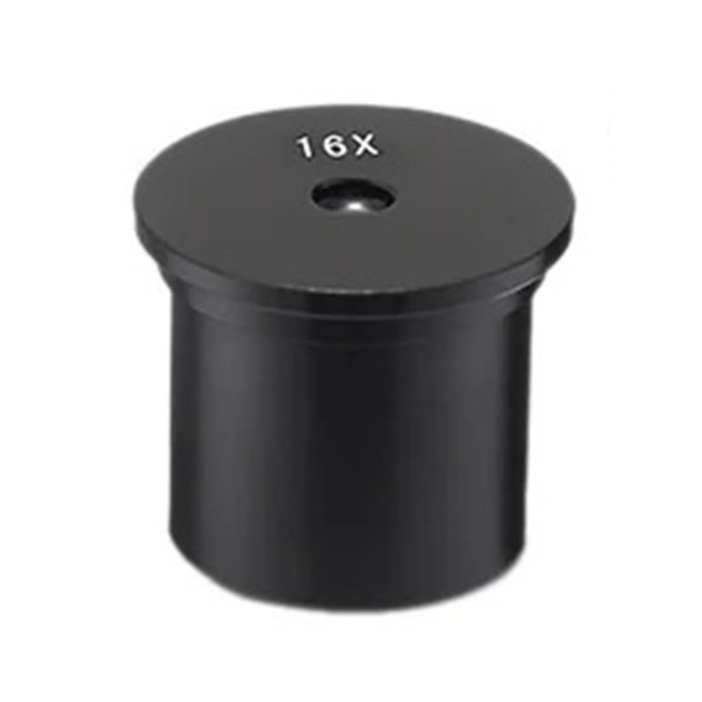 1PCS 23.2mm Interface Mount Size Microscope Eyepiece 5X 10X 12.5X 16X Optical Lens Eyepieces for Microscopes(1PCS 16X)
