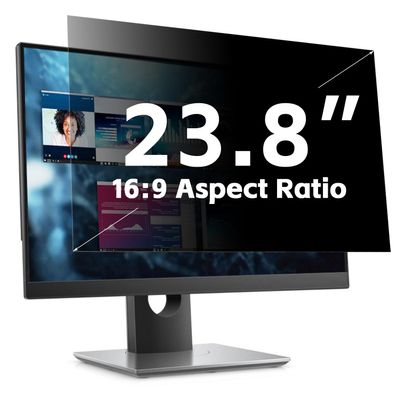 23.8-Inch Computer Privacy Screen Shield for 16:9 Widescreen Monitors30Anti-Spy Privacy Filter for Dell,Samsung,LG,HP,Acer,AOC & MoreAnti-Glare,Anti-Scratch