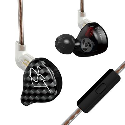 KZ-ZST Wired Earbuds Hybrid Banlance Armature with Dynamic in-Ear Earphone