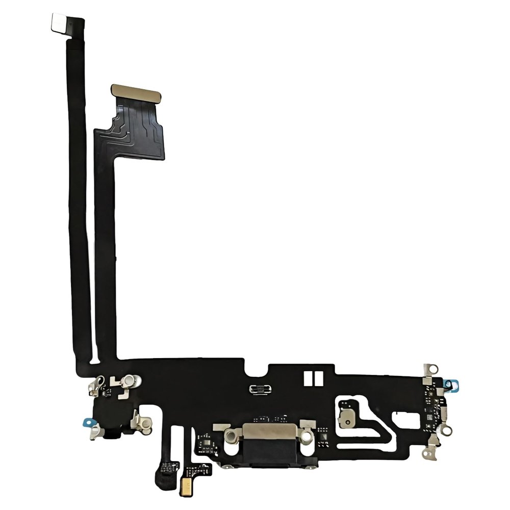 12 Pro Max Charging Port Replacement, Screwdriver Included, Compatible with Multiple Models, Metal Construction, Integrated Cable System