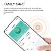 CNBRO Smart Rings for Men Women Health Ring Heart Rate Monitor Sleep Rings NFC Control Family Care Exercise Activity Tracker Pedometer Step Counter Smart Rings for Android & iOS Phones Ceramic Ring view 3